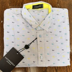 NWT Viktor & Rolf short sleeve shirt